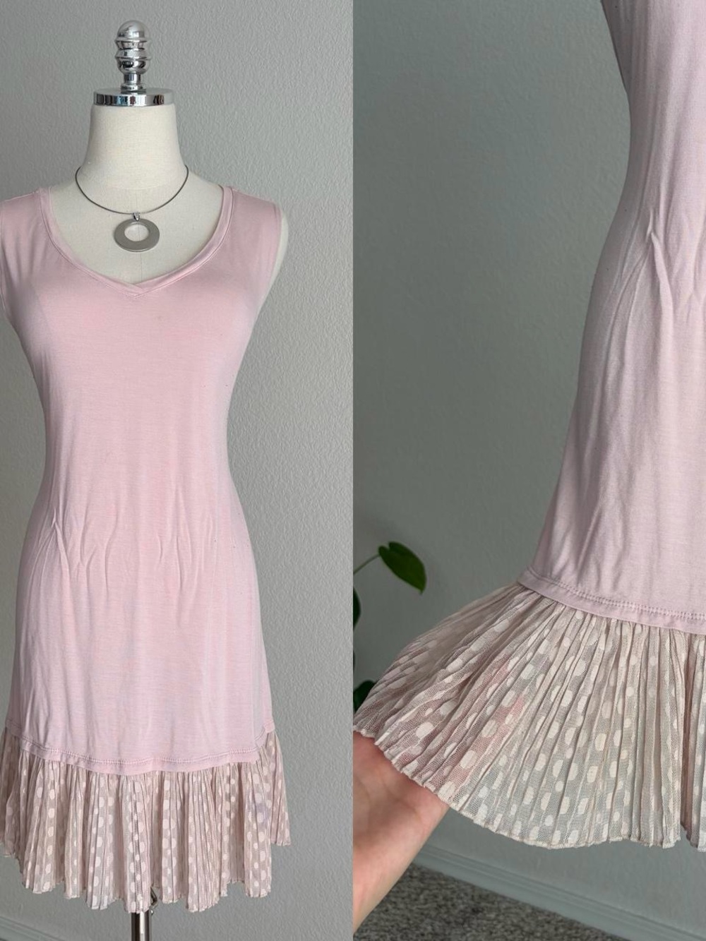 LOFT Baby Pink Layering Dress